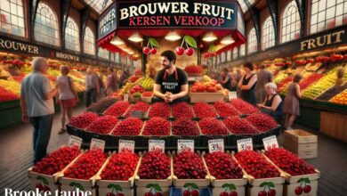 Brouwer fruit - kersen verkoop